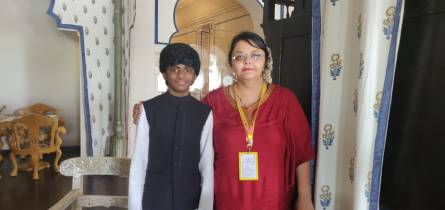 Shailaza Singh, the author of Faith-The Mystery of the Missing Girl talks to Lydian Nadhaswaran, the child prodigy